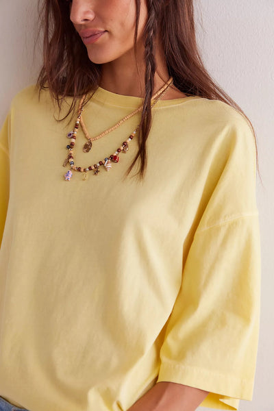 Free People -Nina Tee - YELLOW FINCH