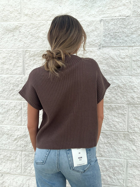 Cocoa Comfort Sweater Top