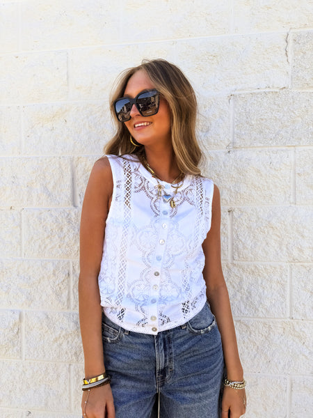 Free People - Jae Knit Top - IVORY