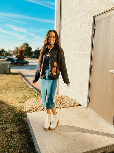 Denim Dreamer Midi Dress