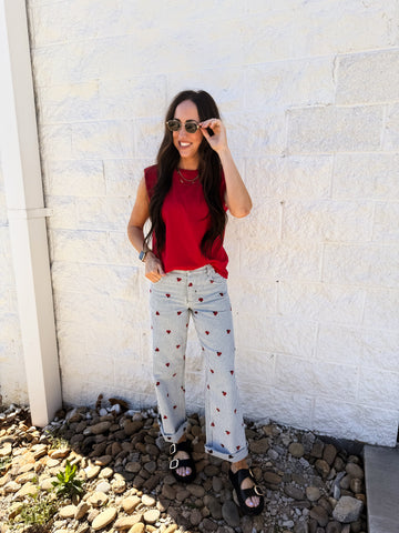 Free People - Bugged Out Straight Leg Jeans