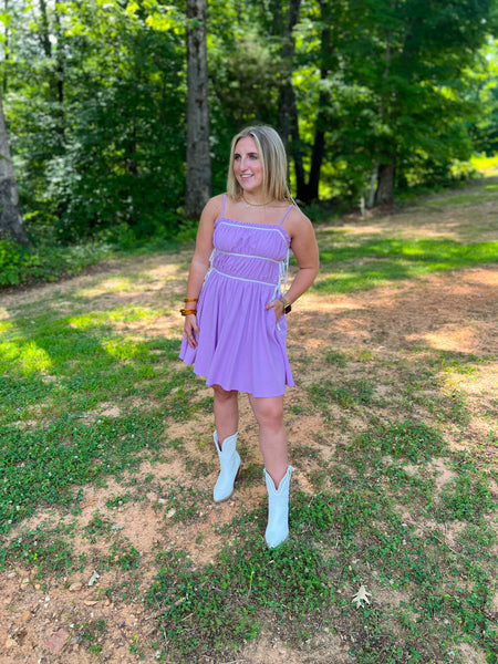 Dance The Night Away Lavender Dress