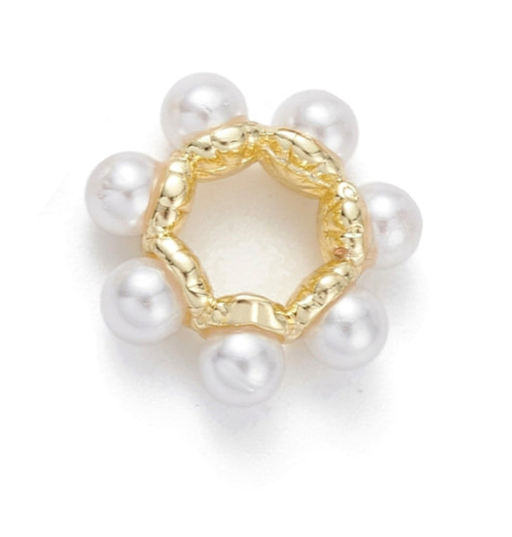 Farrah B - Pearl Spacer Bead Charm