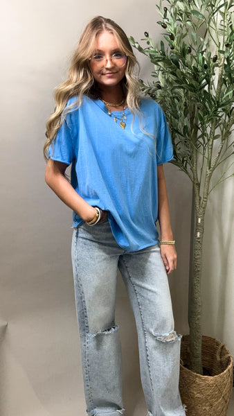 Free People -Nina Tee - MALIBLUE