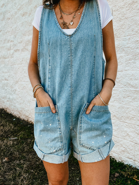 Free People - High Roller Shortall - BRIGHT EYES