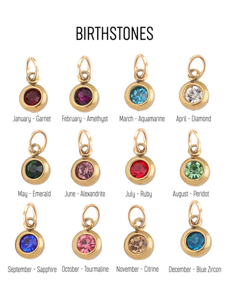 Farrah B - Birthstone Charms