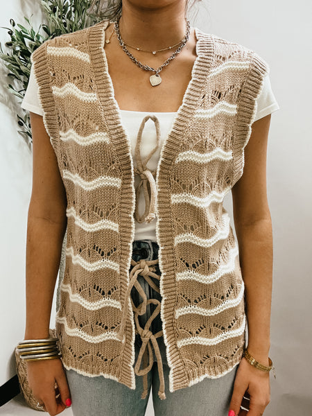 Upside Bungalow Crochet Vest