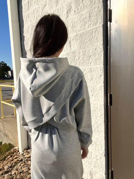 Urban Chill Luxe Hoodie - Heather Grey