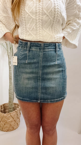 Free People - Daylight Denim Mini - DAYBREAK