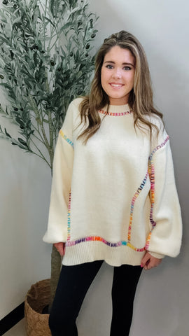 Follow the Rainbow Sweater