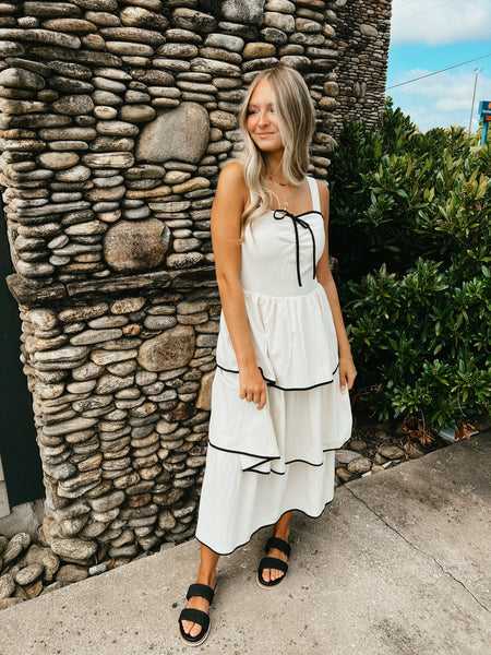 Charming Charleston Tiered Midi Dress