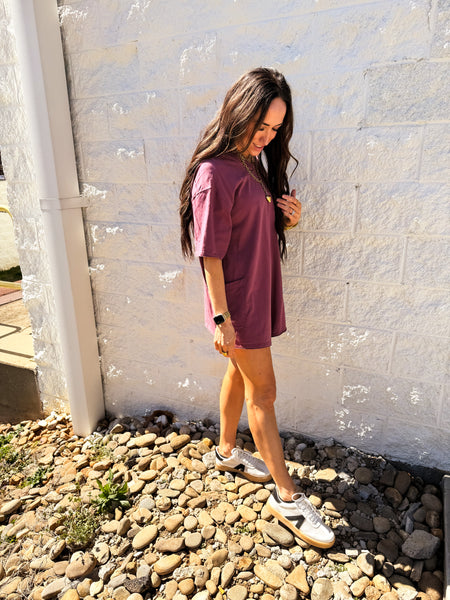 Free People - Hot Shot Tee Romper - CLOVE