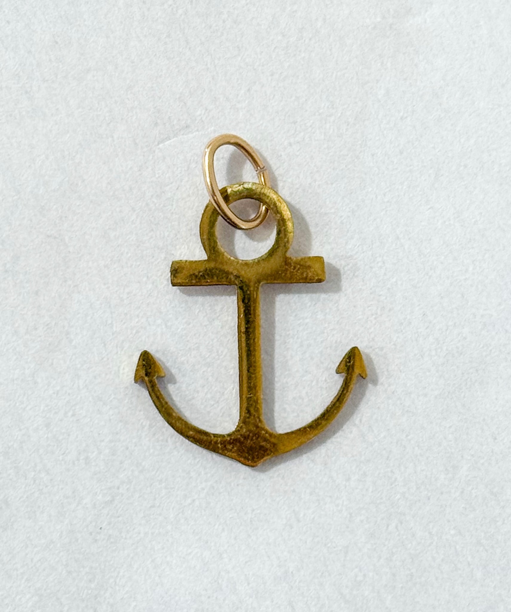 Farrah B - Gold Anchor Charm