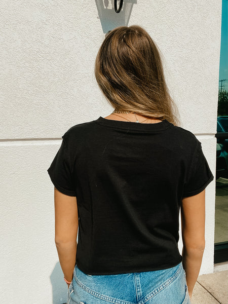 Free People - The Perfect Tee - BLACK