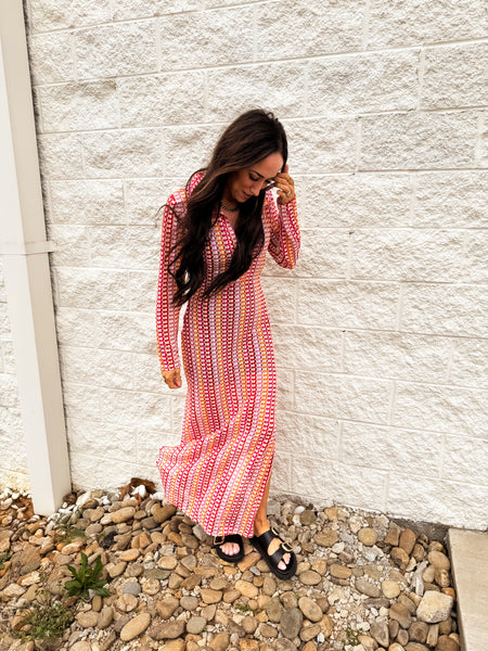 Tropical Breeze Cover Up Maxi Dress