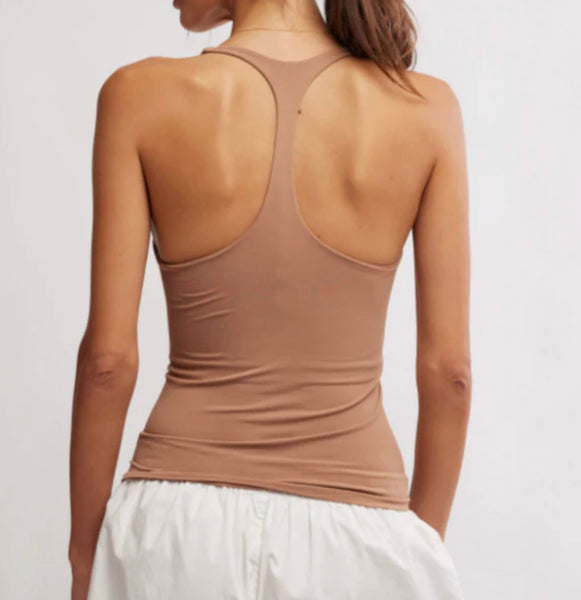 FP - Clean Lines Racerback - Chocolate Malt